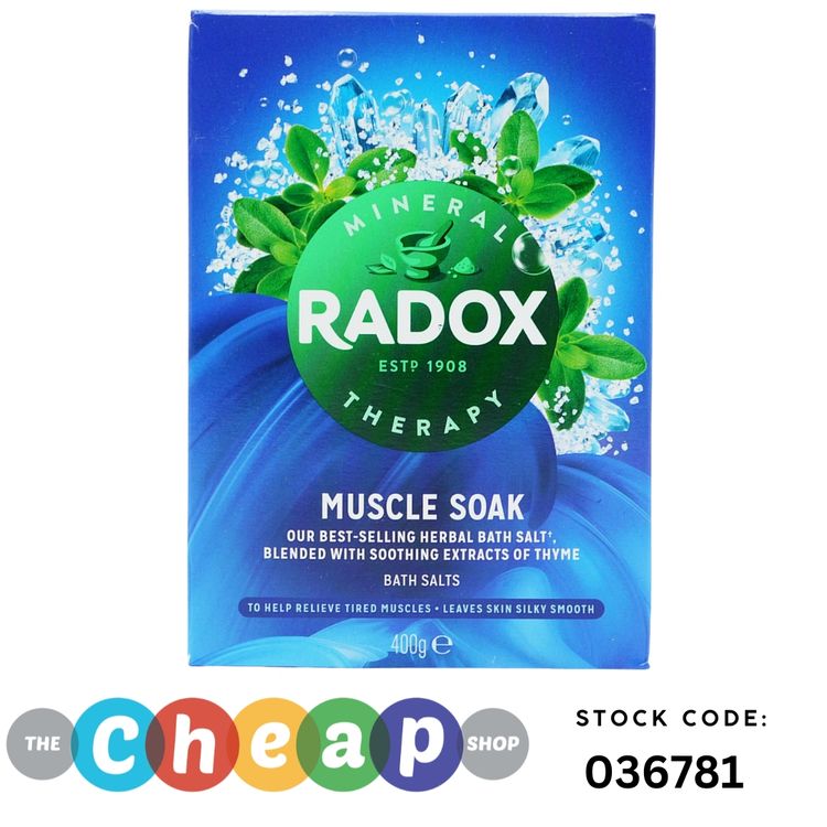 Radox Muscle Soak Bath Salts - 036781